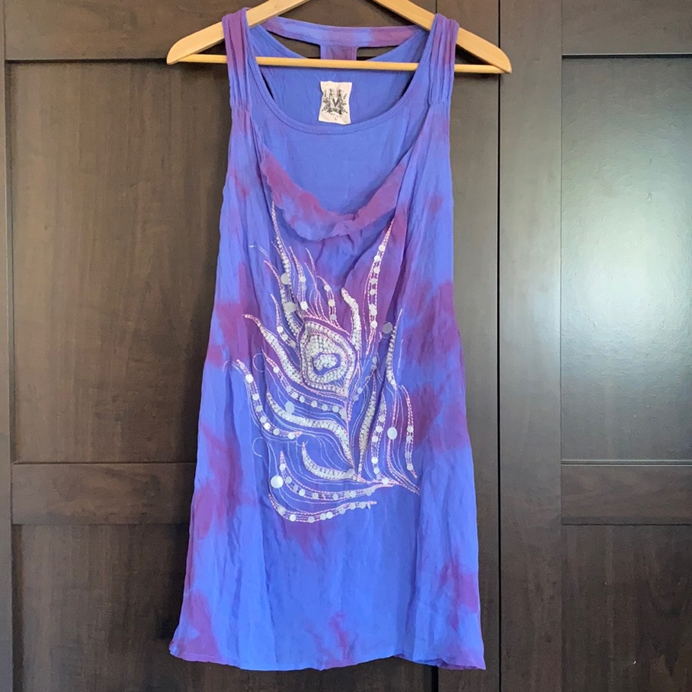 Miss Me dress tie dye L